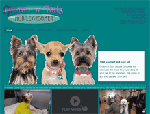 Tablet Screenshot of groom-n-tails.com